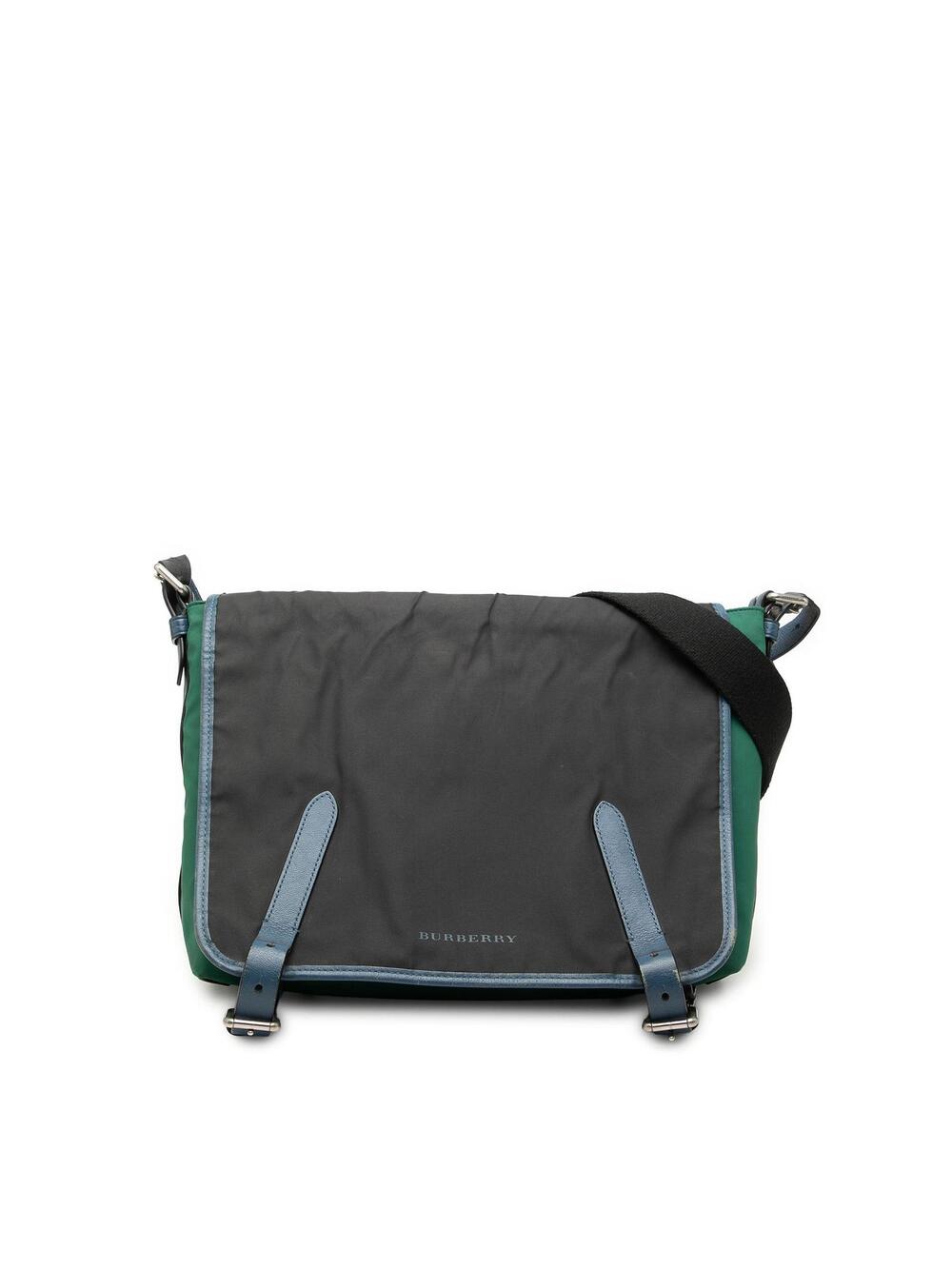 Burberry Large Tricolor Nylon And #350402B33B